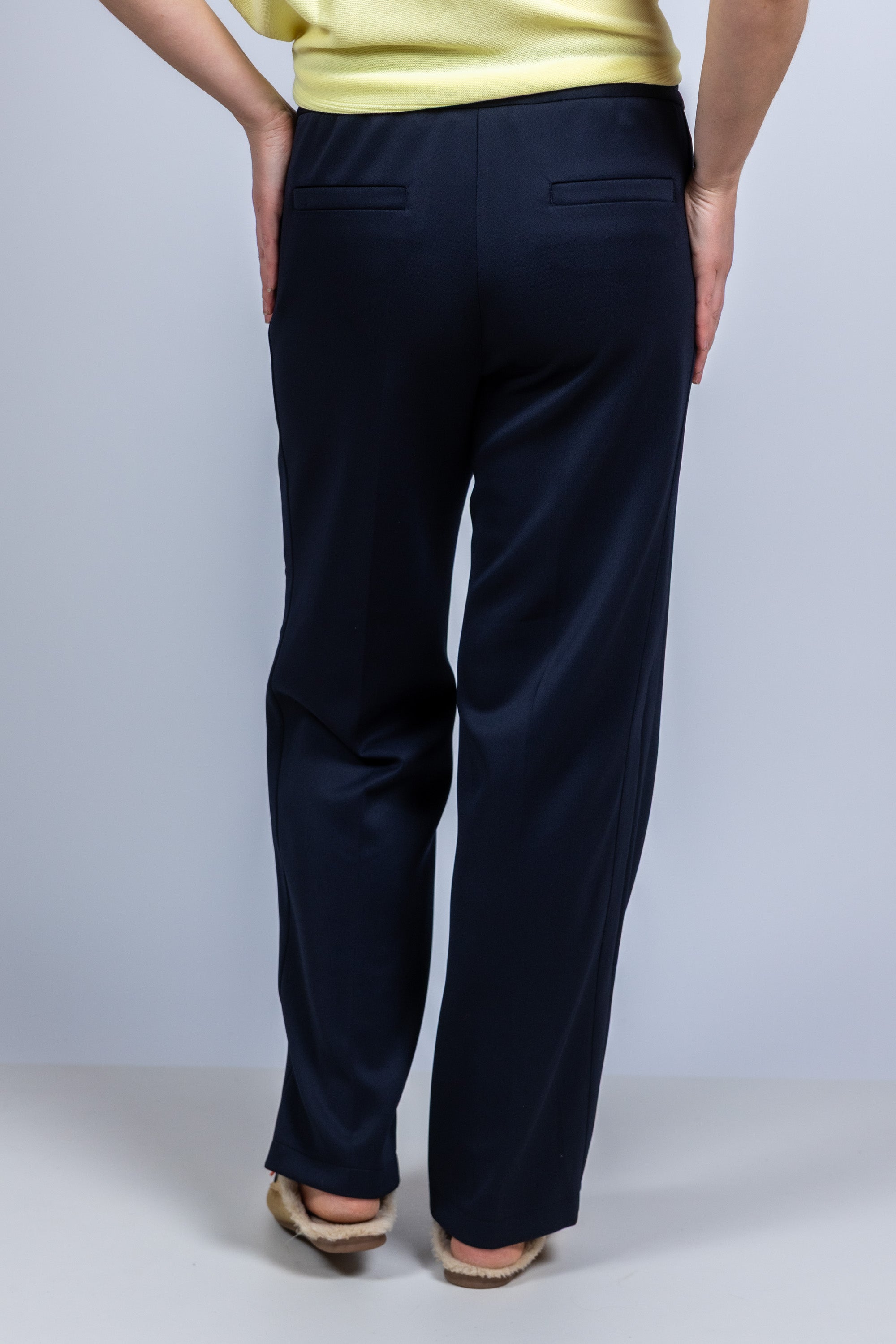 Broek met koordje - Marine