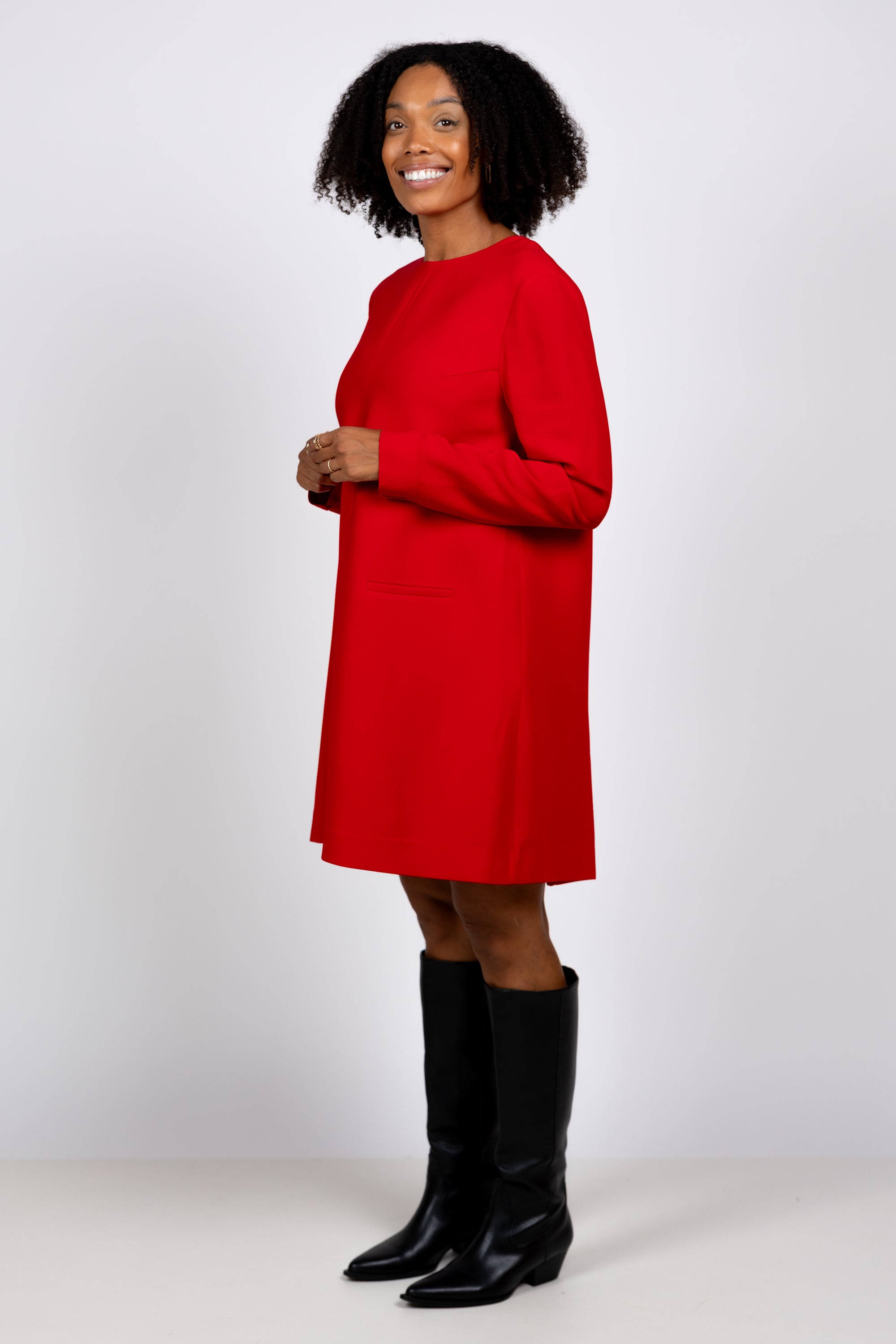 Rode jurk - Rood