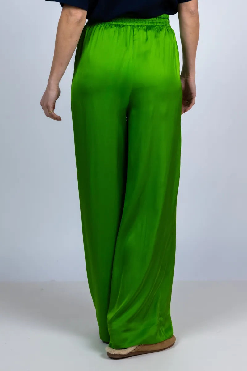 ESSENTIEL ANTWERP ESSENTIEL ANTWERP JULISSA Wijde broek - Appelgroen