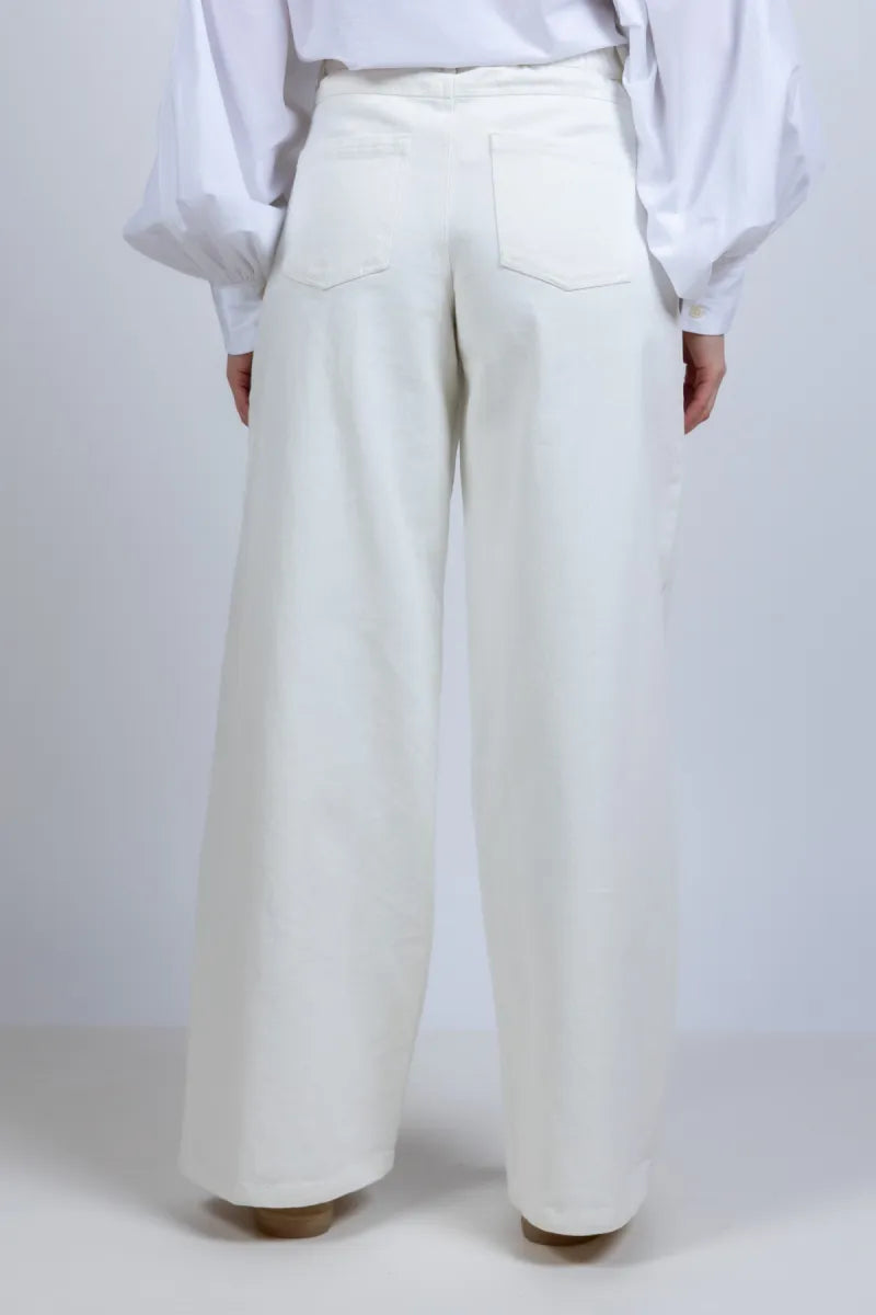 MODSTROM MODSTROM PRINCESS PANTS Wijde broek - Wit