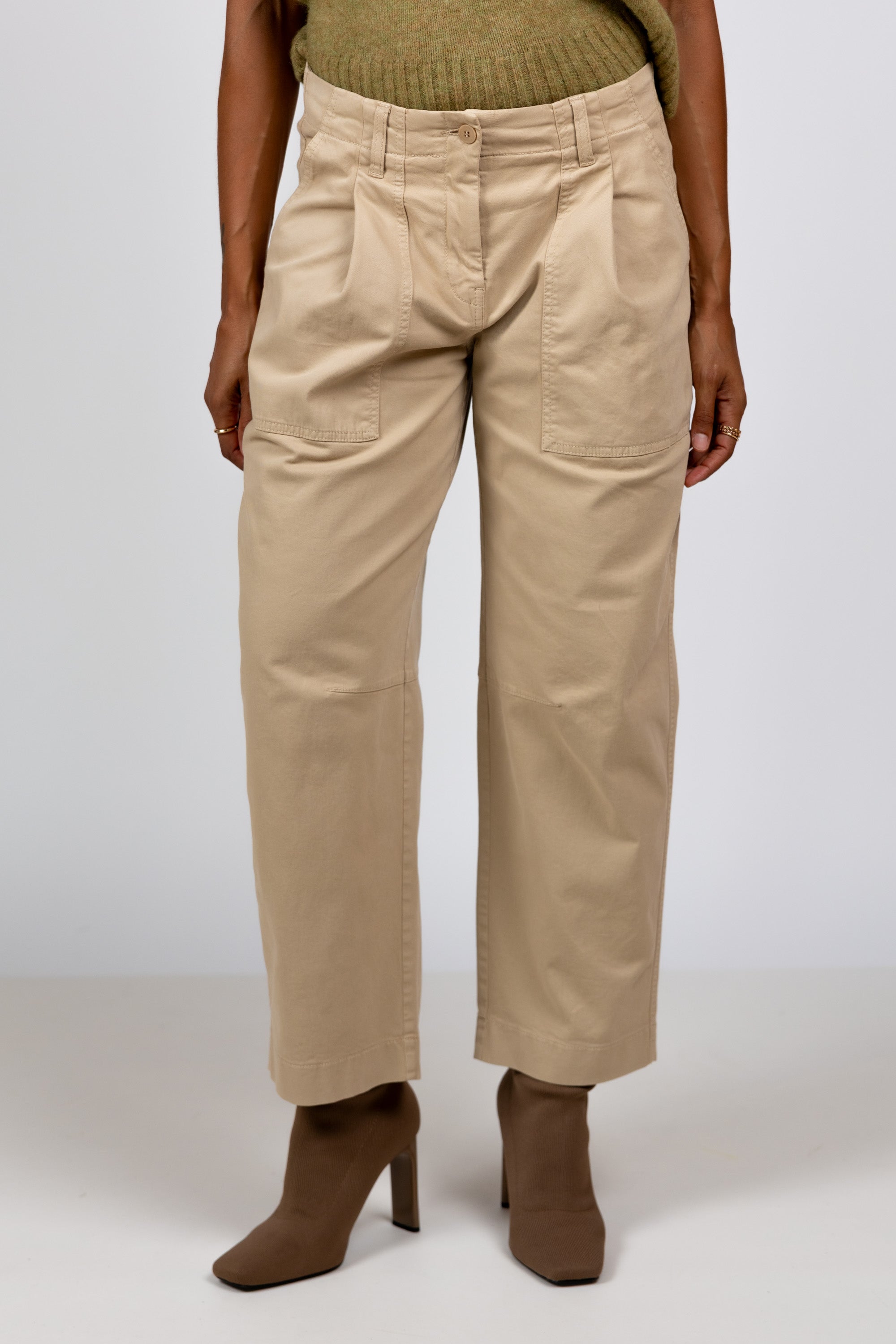 Broek met zakken - Zand