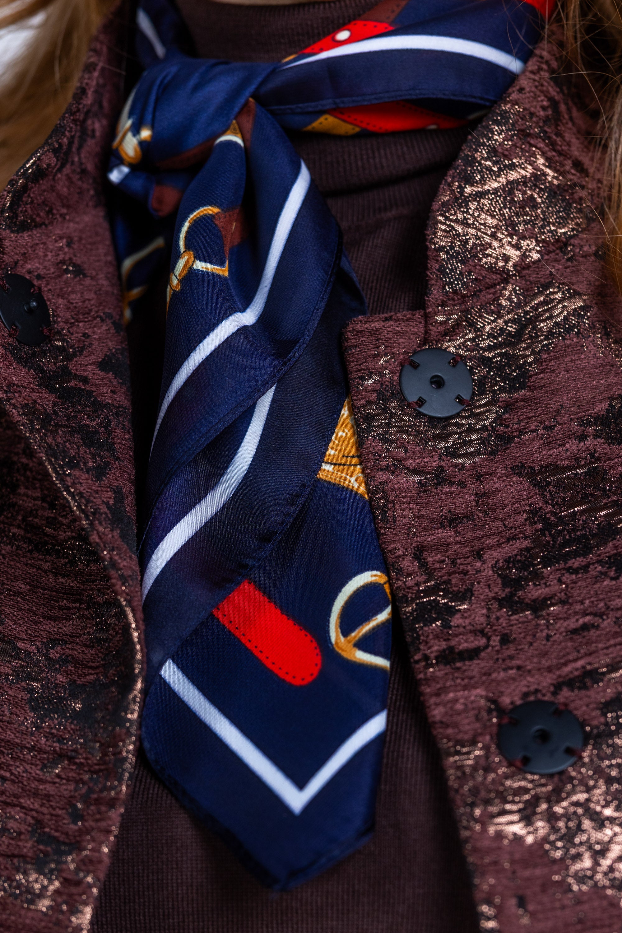 Sjaaltje met print - Multicolour