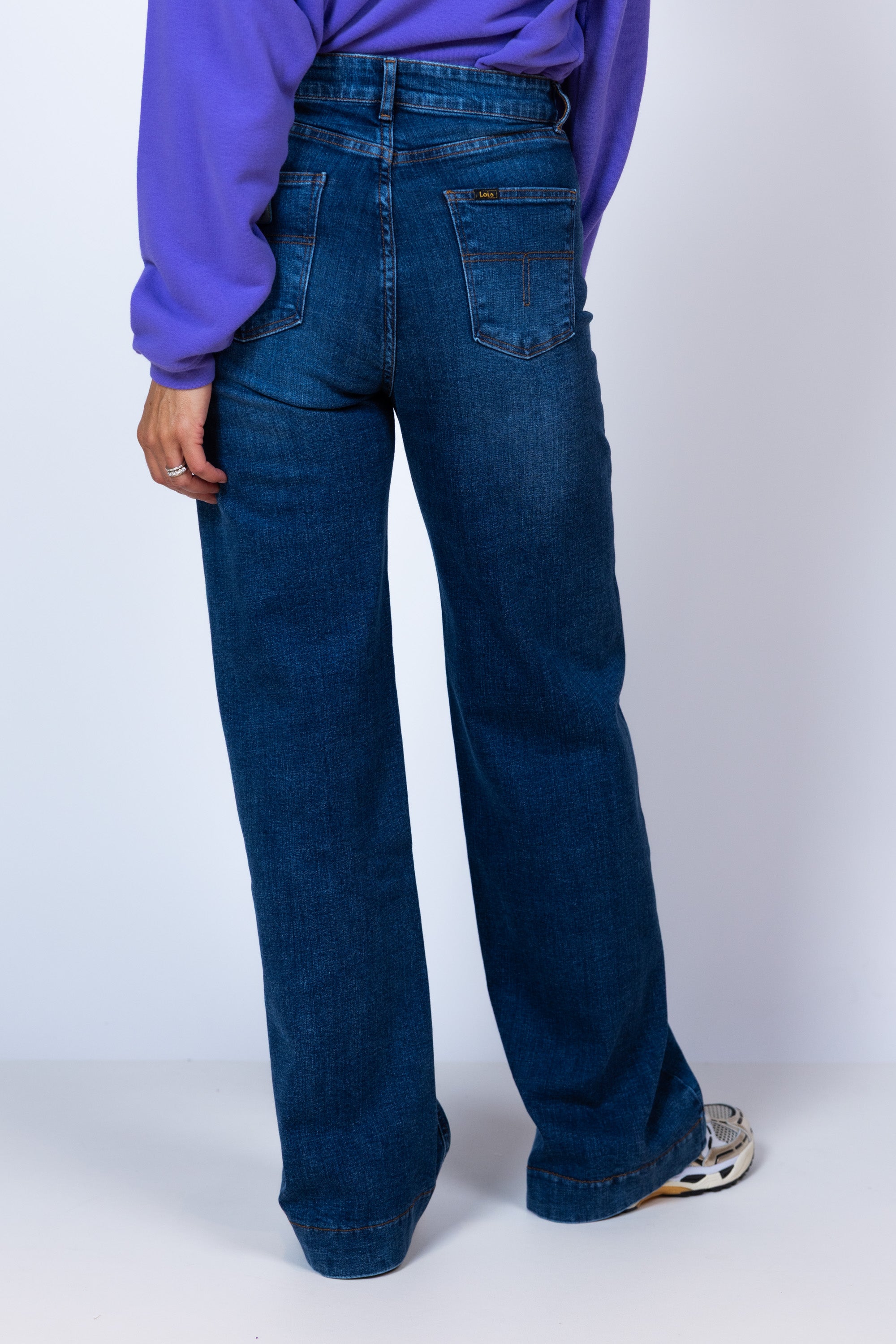 Jeans met wijde pijpen - Jeans