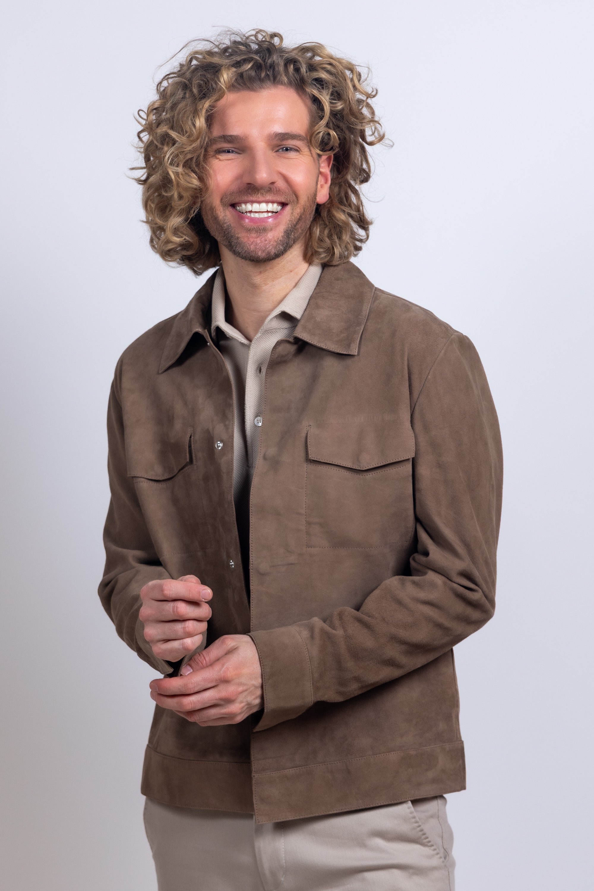 Jasje met zakken - Bruin