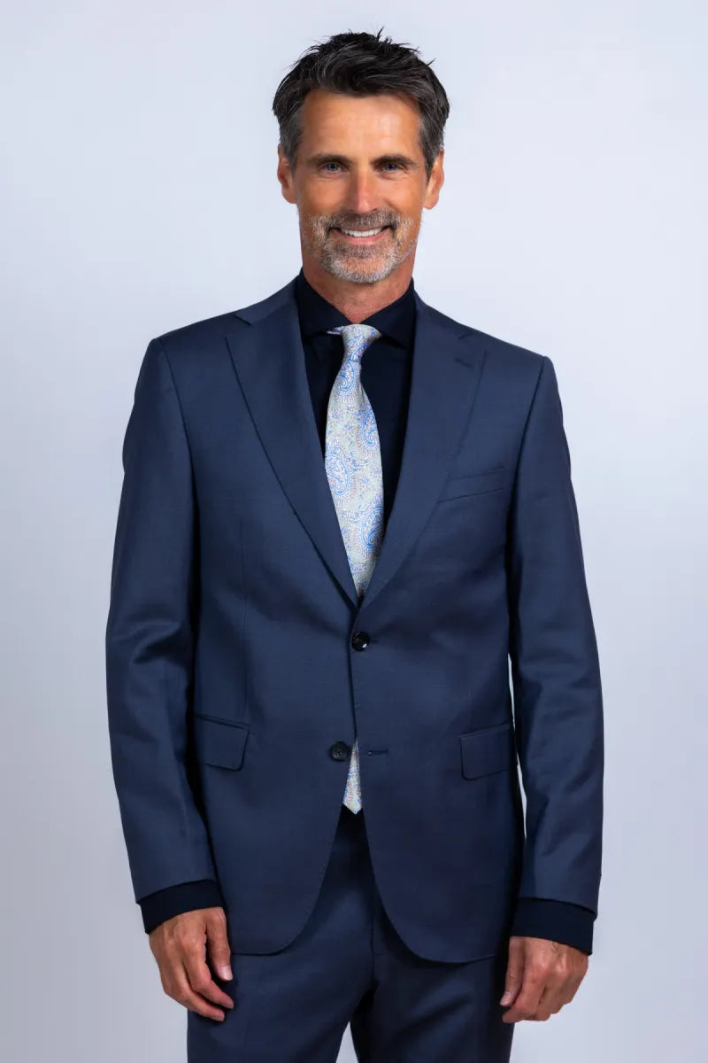 GROSS GROSS Steven-50092S0 Colbert met knopen - French blue
