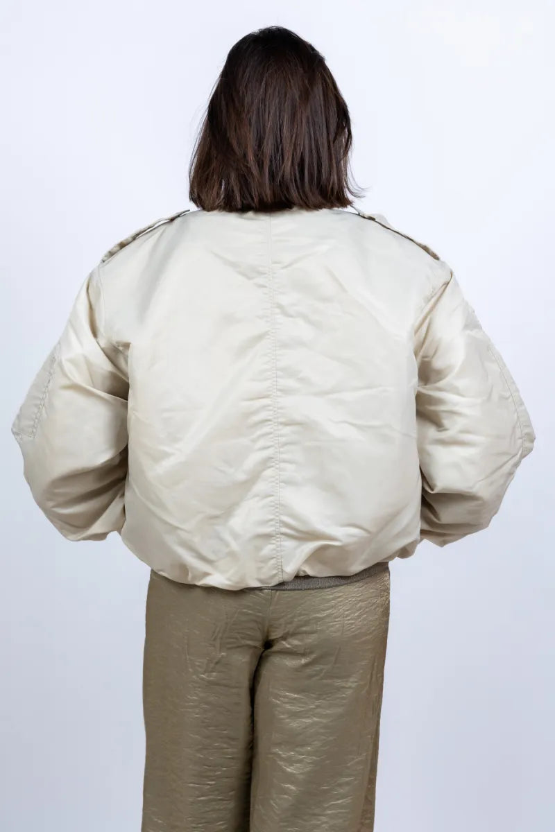 CPH MUSE CPH MUSE 207259 bomber Bomberjack met gespen - Kit