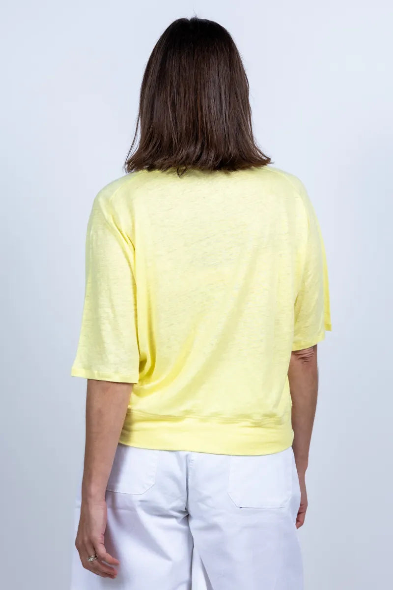 NO MAN'S LAND NO MAN'S LAND 65.405 T-shirt met ronde hals - Geel