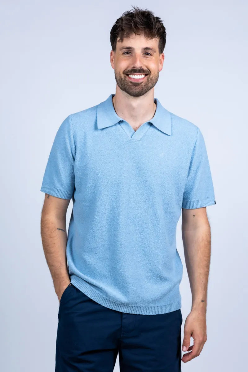 BUTCHER OF BLUE Polo met korte mouwen - Bleu