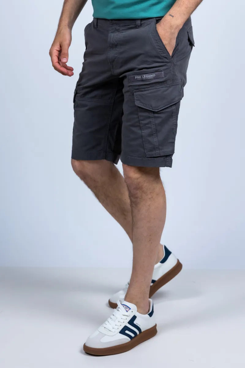 PME PME PSH2604661 PME PSH2604661 Cargo short - Donkergrijs