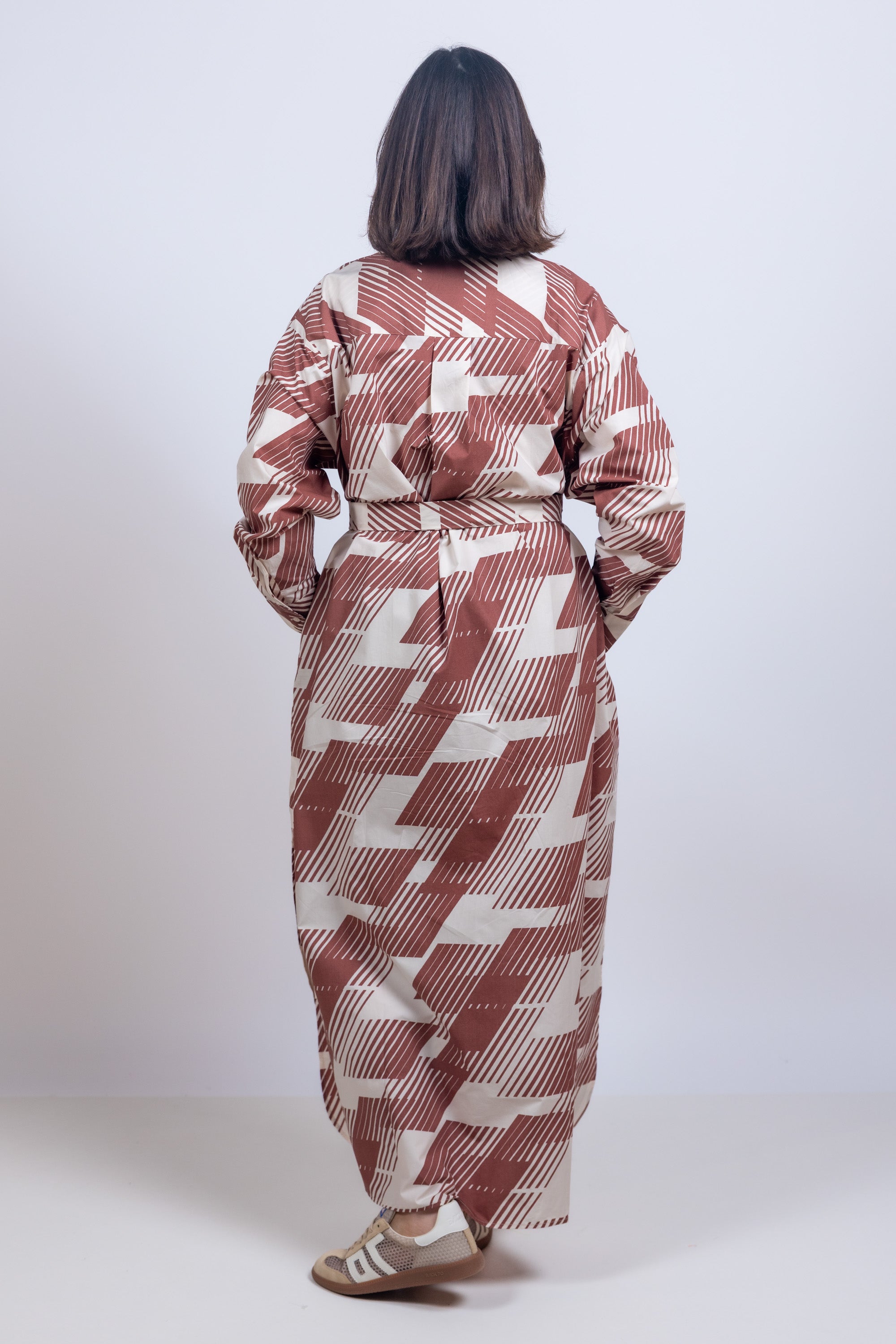 Jurk met ceintuur - Vicunia