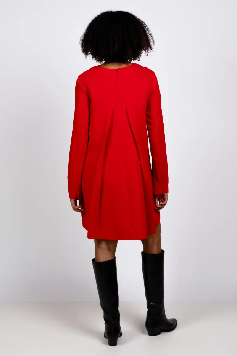 SEMICOUTURE SEMICOUTURE Y6WL12 Rode jurk - Rood