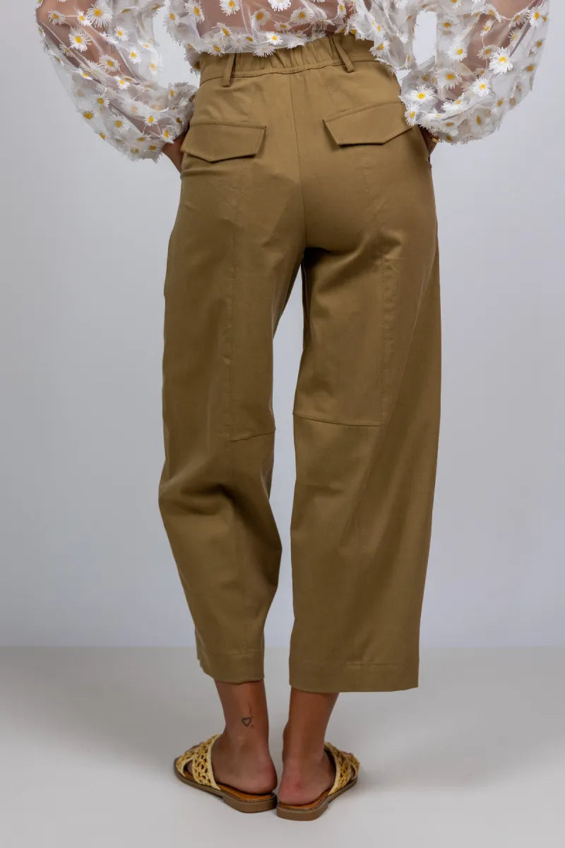 STUDIO CLIQUE STUDIO CLIQUE BELLE STUDIO CLIQUE BELLE Broek met steekzakken - Olijfgroen