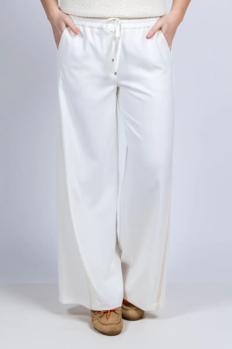 CAMBIO CAMBIO 6052-0478.03 Wijde broek - Ecru