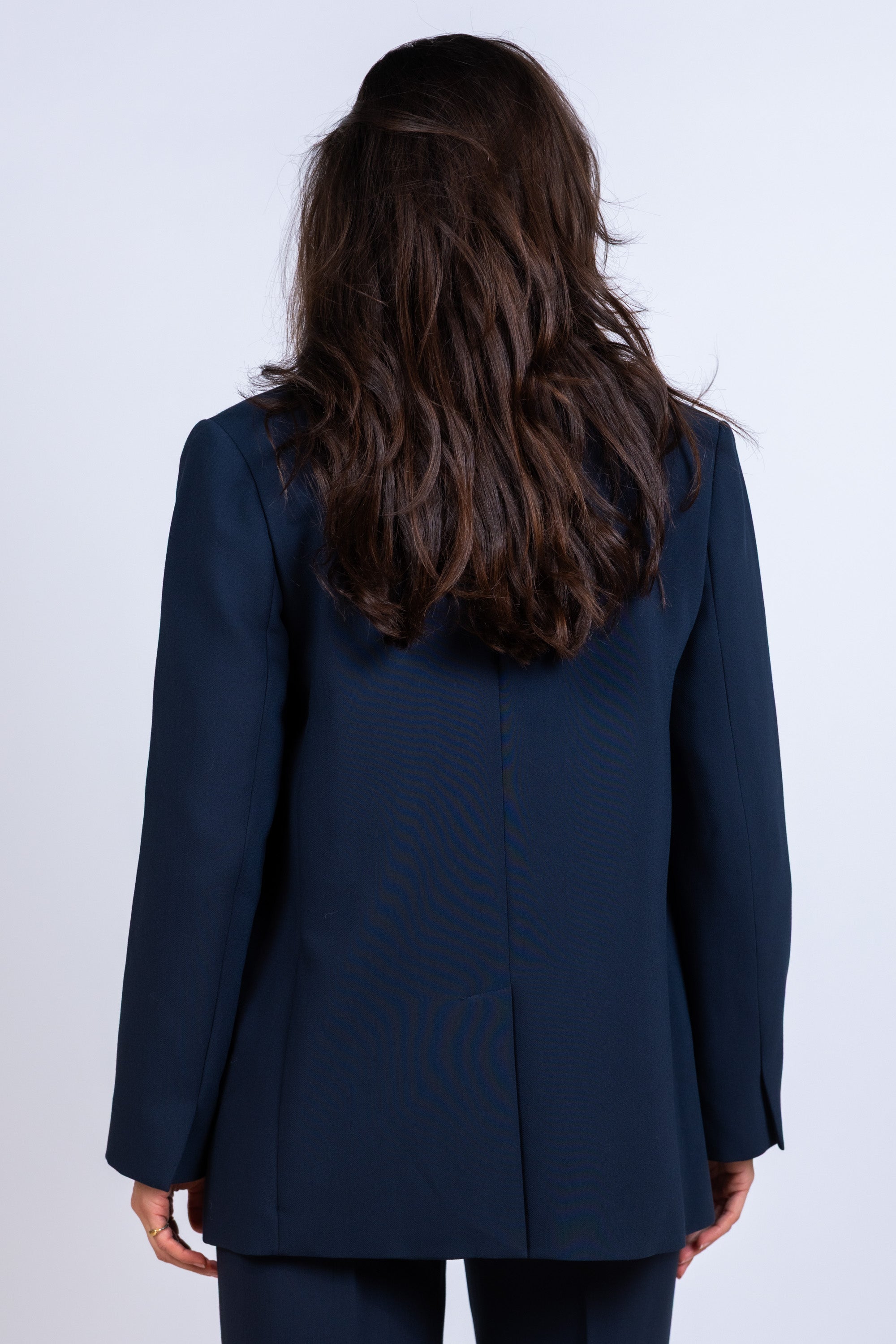 Blazer met reverskraag - Marine