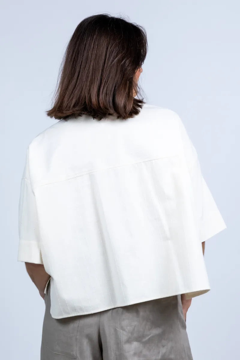 DRYKORN DRYKORN YARIKA 142094 Blouse met knopen - Beige