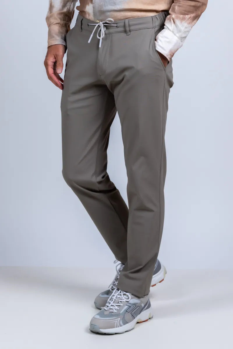NORTH84 NORTH84 84142019 Broek met koord - Khaki