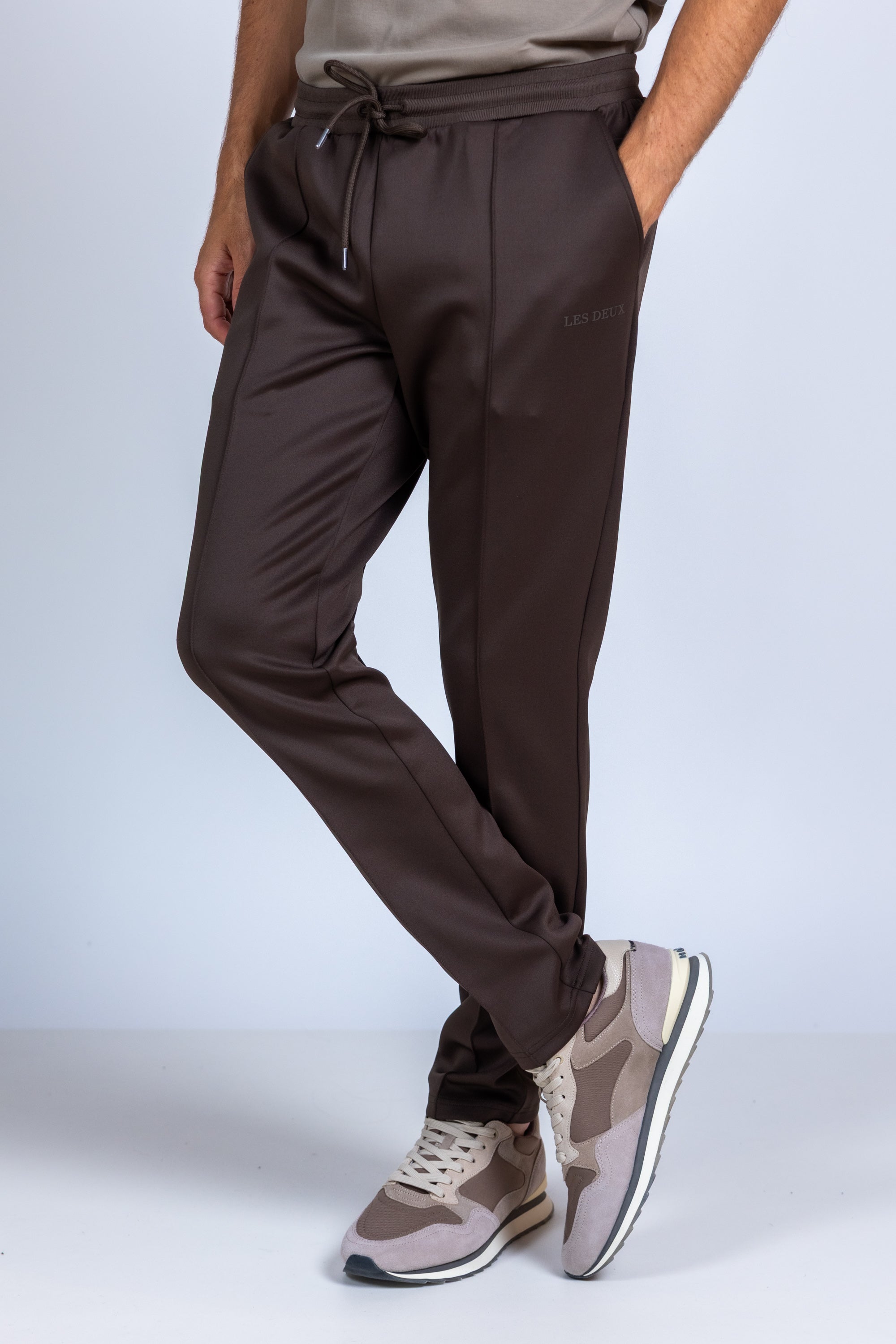 Broek met steekzakken - Bruin