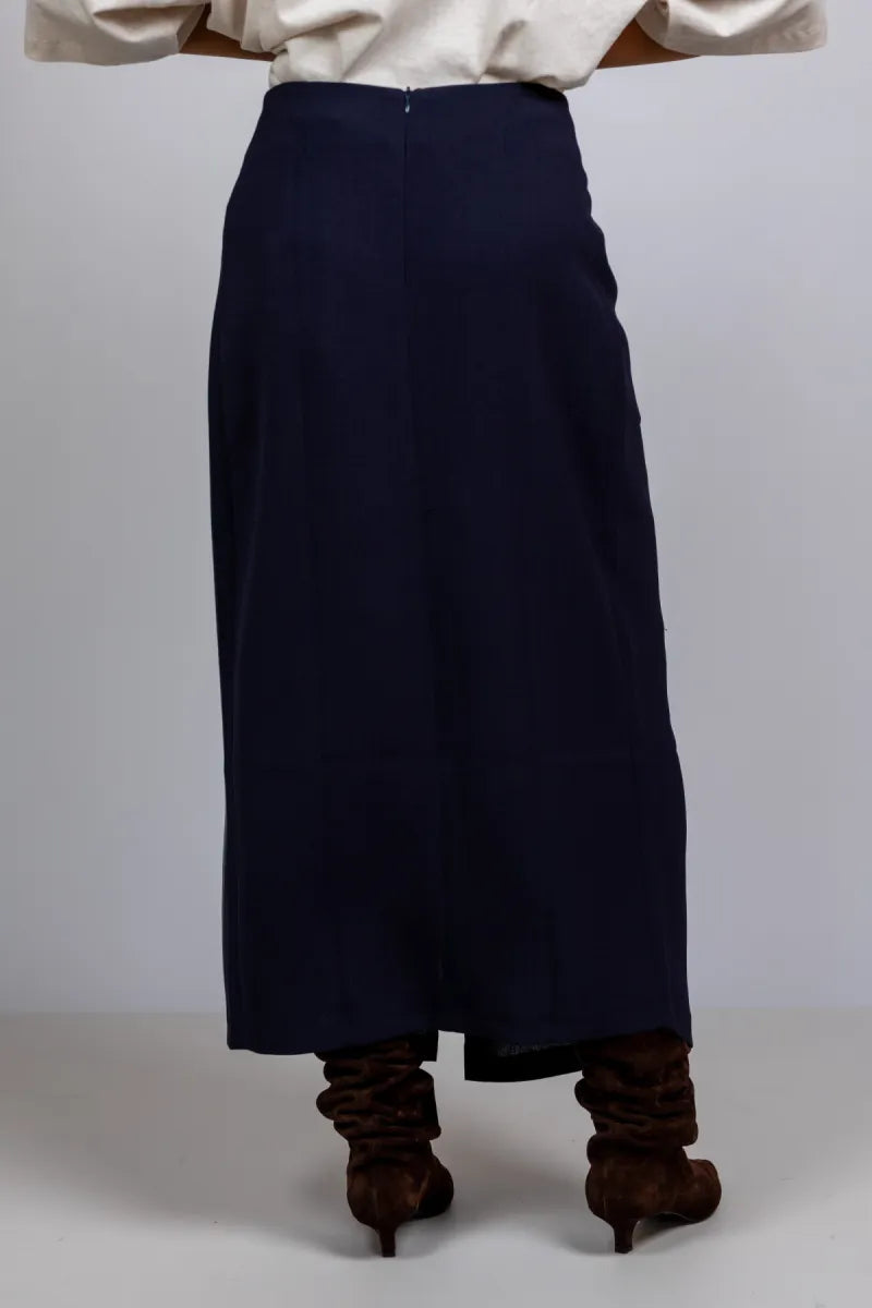 STUDIO CLIQUE STUDIO CLIQUE IVY SKIRT Wikkelrok - Marine