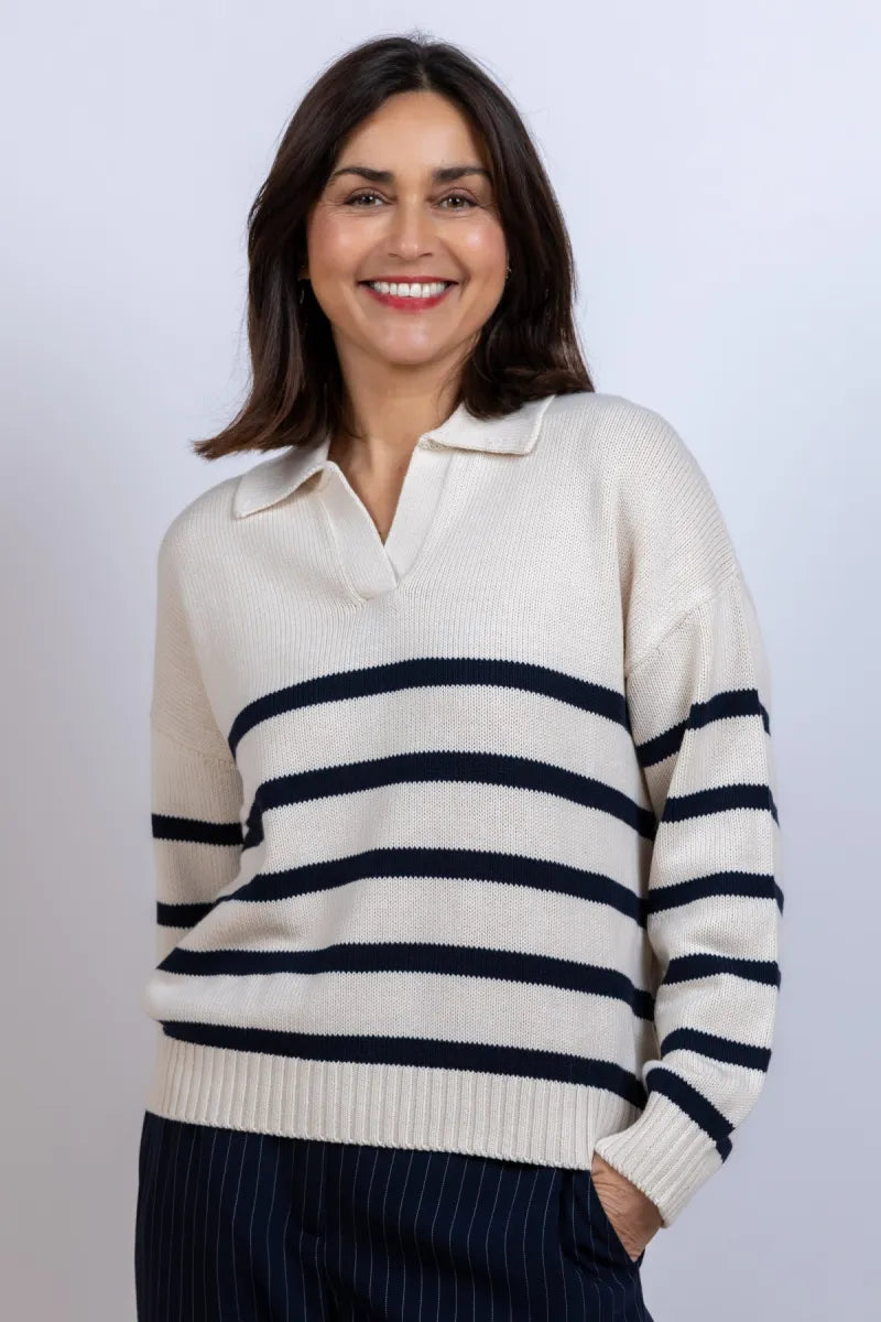 WEEKEND BY MAX MARA Trui met strepen - Ecru