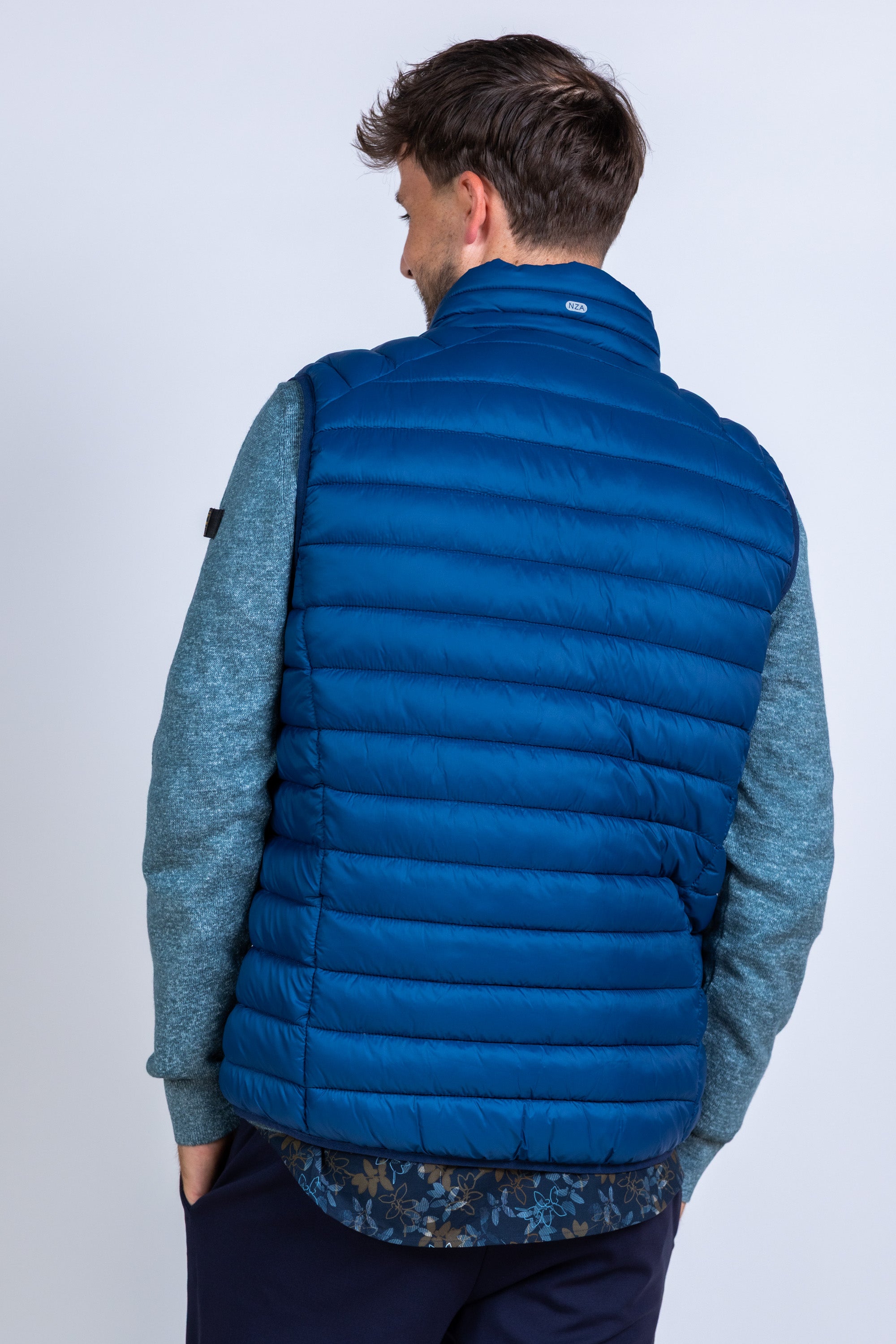 Bodywarmer met ritssluiting - French blue