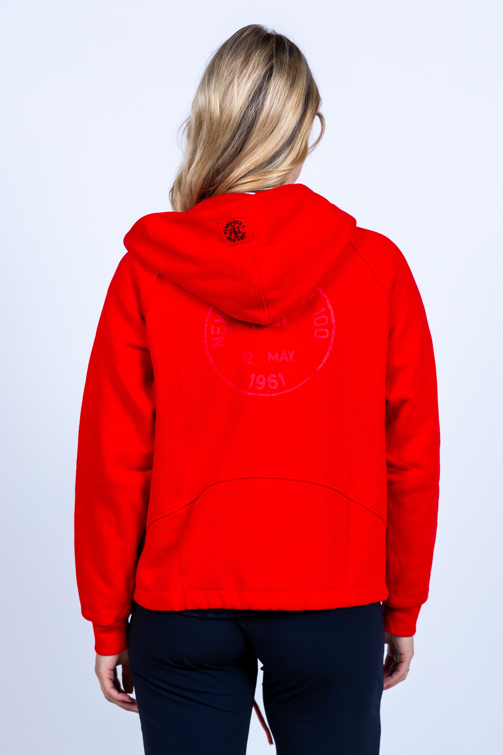 Vest met ritssluiting - Rood