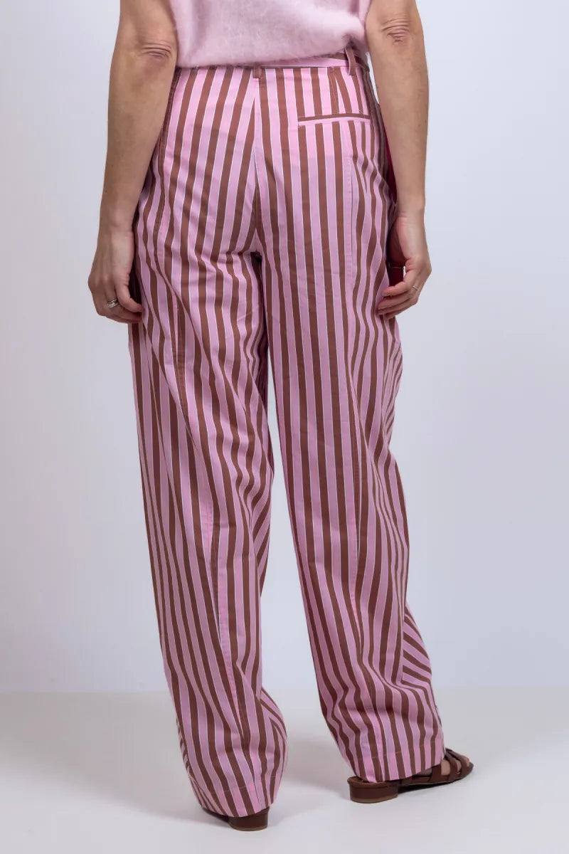 ESSENTIEL ANTWERP ESSENTIEL ANTWERP JORNER Broek met strepen - Roze