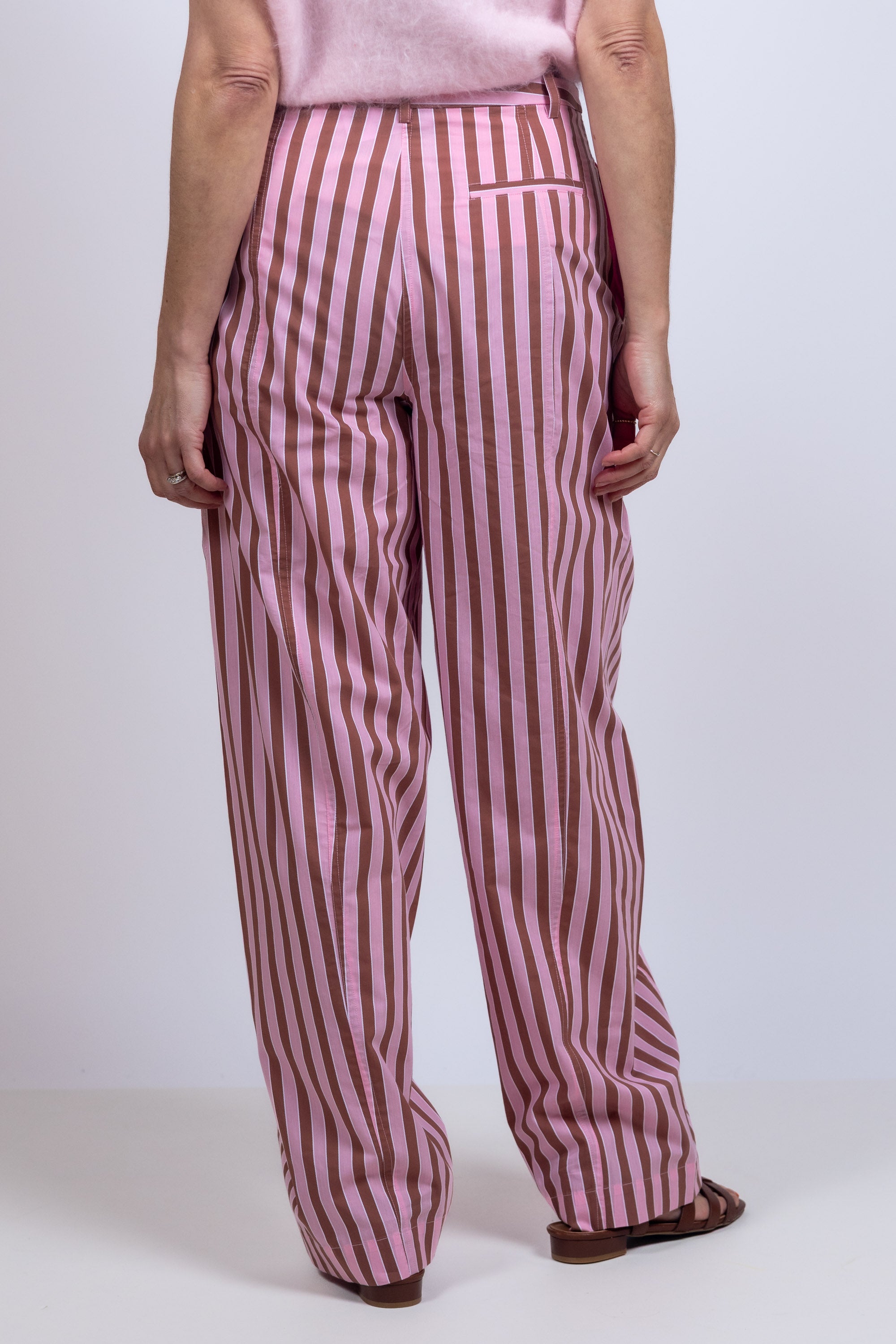 Broek met strepen - Roze