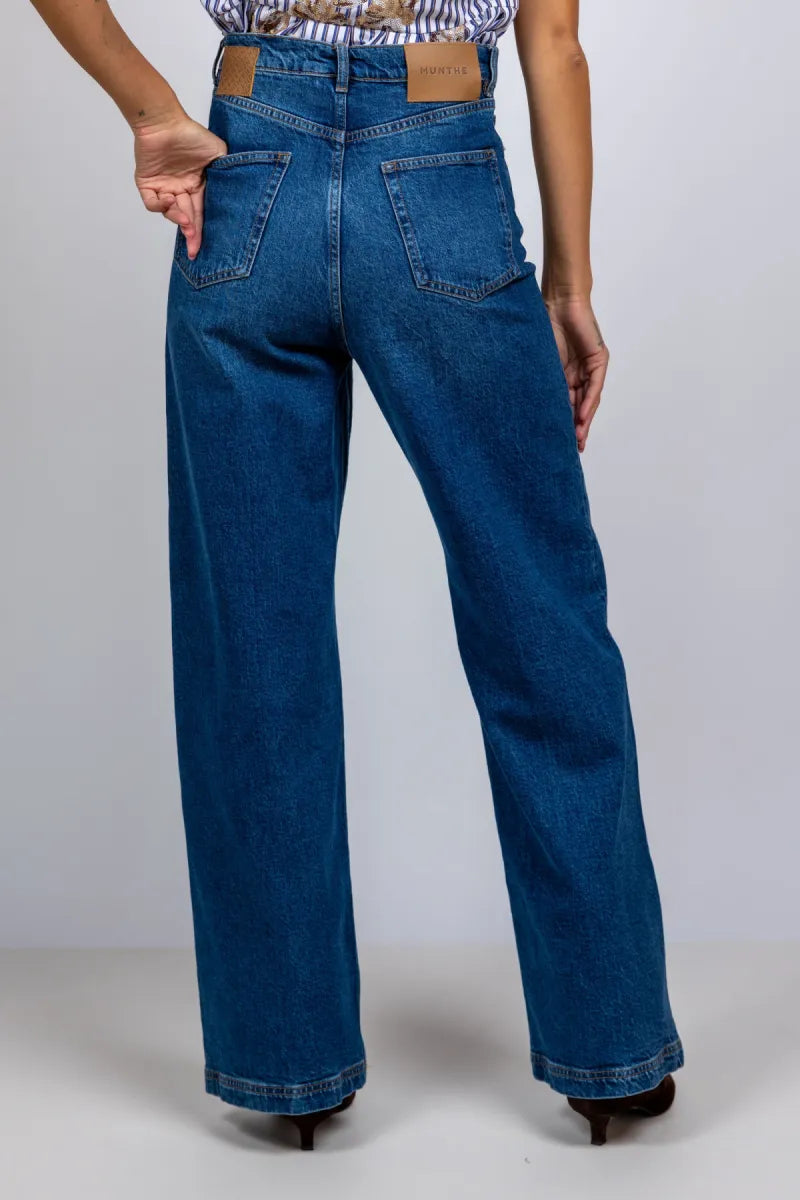 MUNTHE MUNTHE LACUBU JEANS Jeans met wijde pijpen - Jeans