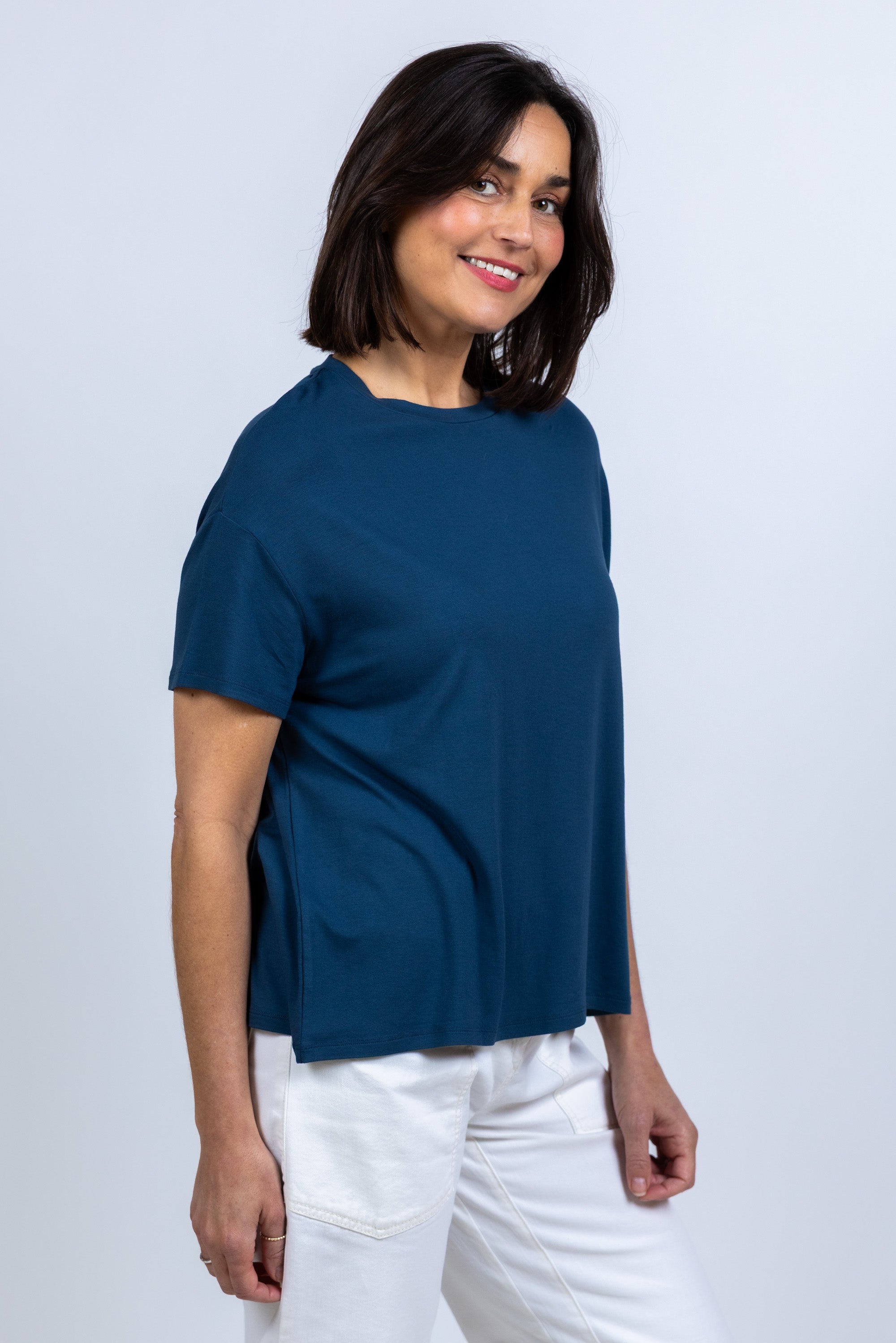 T-shirt met korte mouwen - Inkt