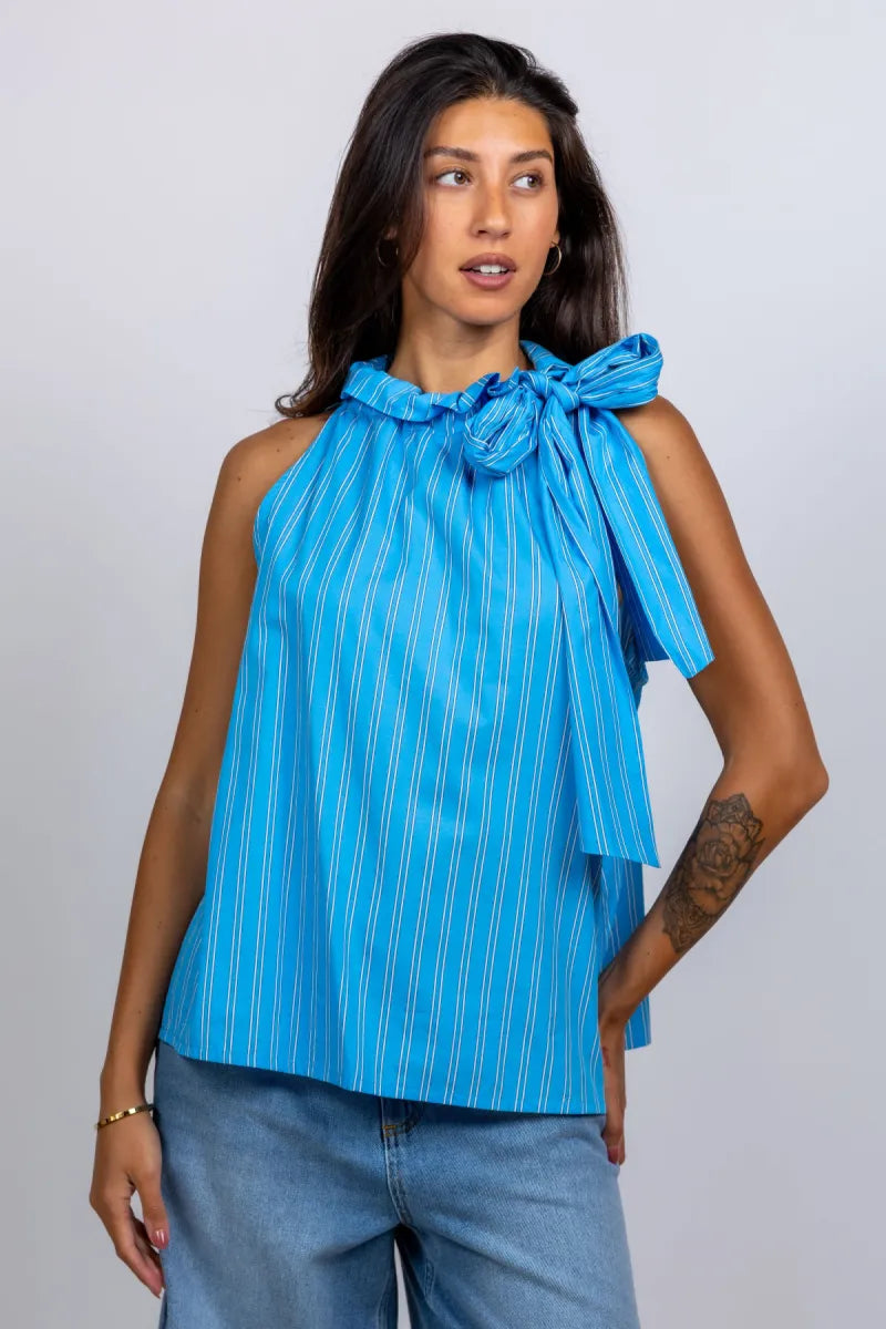 CPH MUSE CPH MUSE 207929 melissa to CPH MUSE 207929 melissa to Top met strik - Aqua
