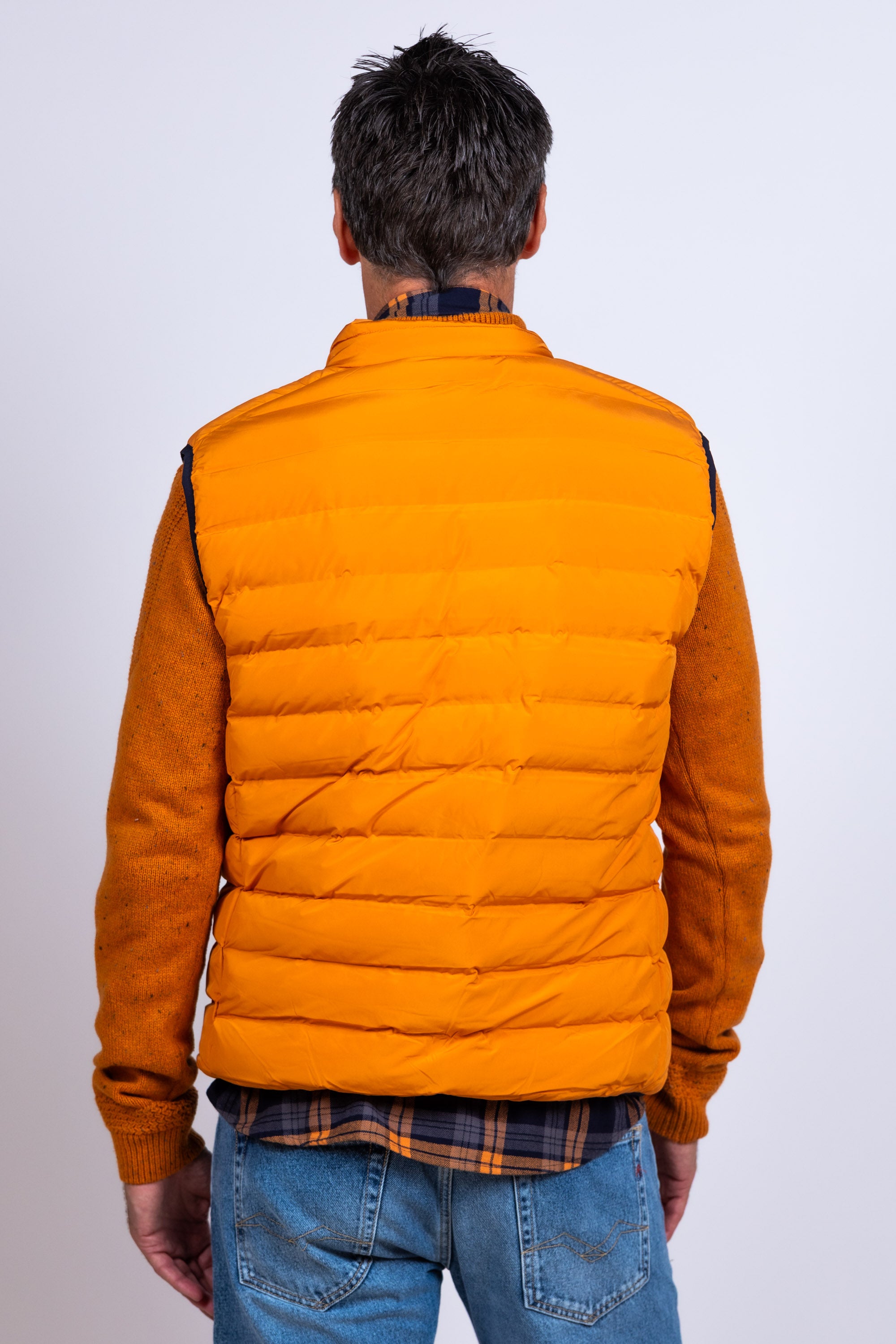 Gewatteerde bodywarmer - Oranje