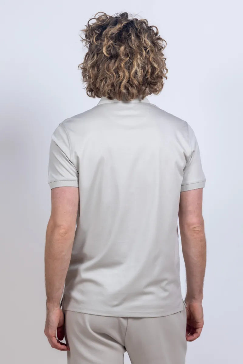 THOMAS MAINE THOMAS MAINE NOS52TM078 Polo - Licht taupe
