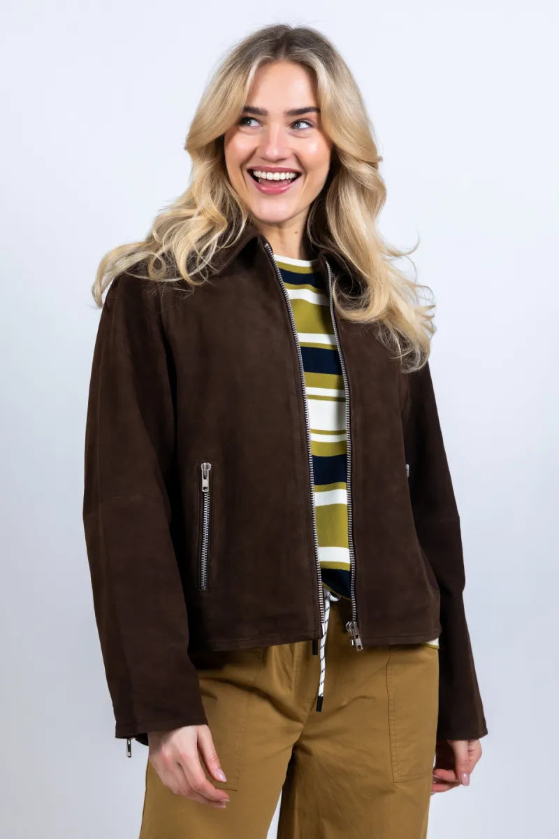 MODSTROM MODSTROM NIMA JACKET MODSTROM NIMA JACKET Jasje met rits - Bruin