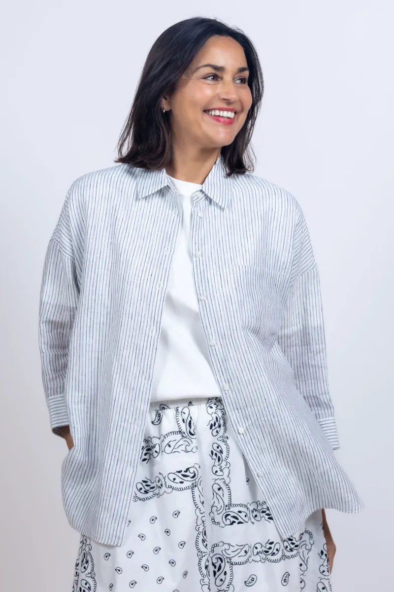WEEKEND BY MAX MARA Blouse met strepen - Marine