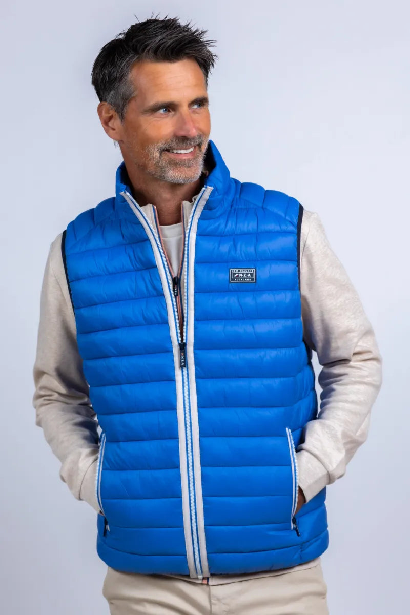 NEW ZEALAND AUCKLAND NEW ZEALAND AUCKLAND 26AN820 NEW ZEALAND AUCKLAND 26AN820 Bodywarmer met rits - French blue