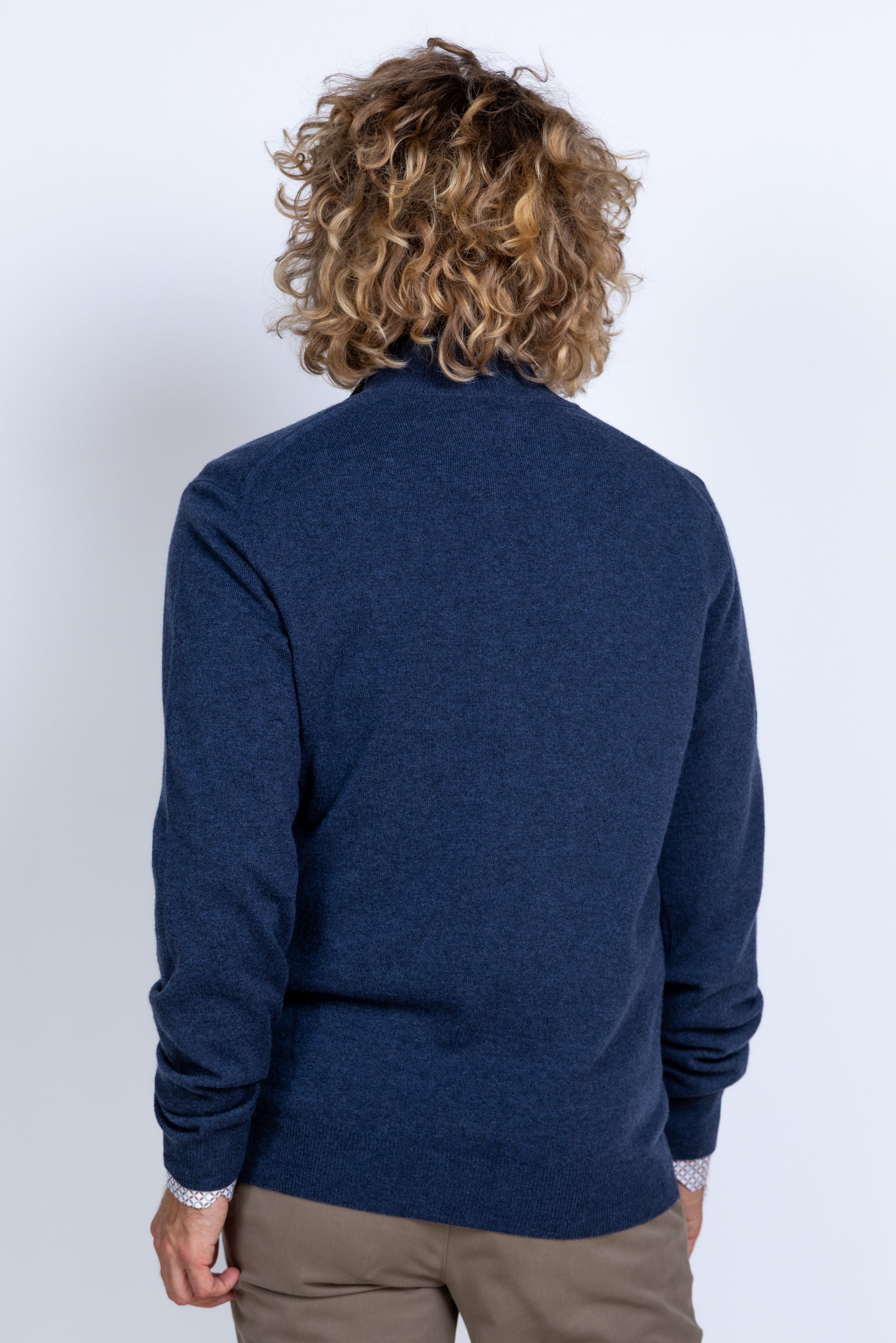 Vest met rits - Inkt