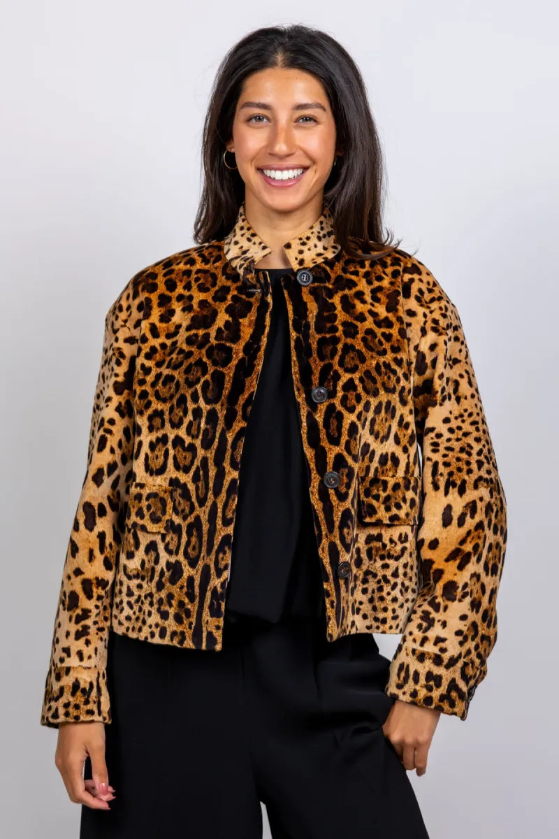 MAX MARA STUDIO MAX MARA STUDIO EDRO MAX MARA STUDIO EDRO Jasje met print - Camel