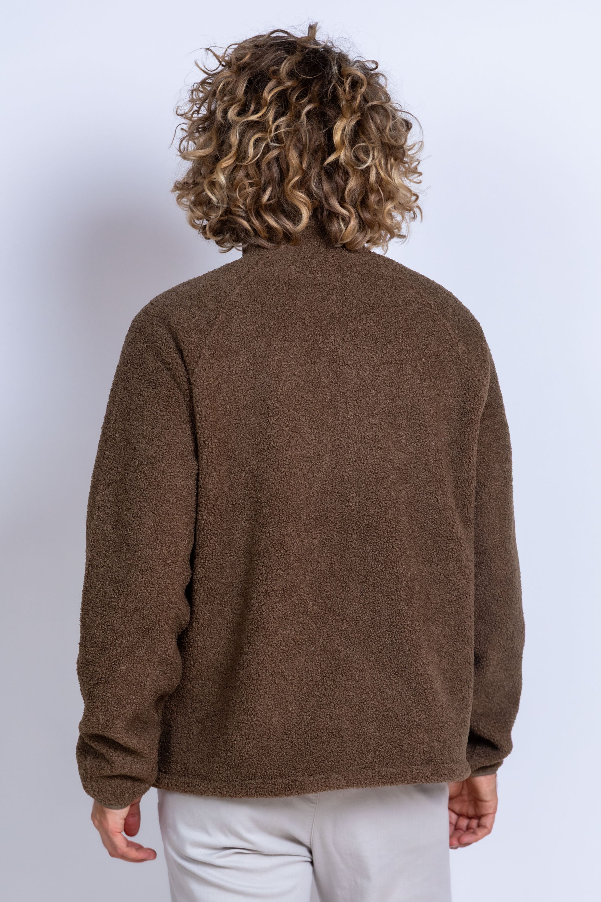 Fleece jack - Camel