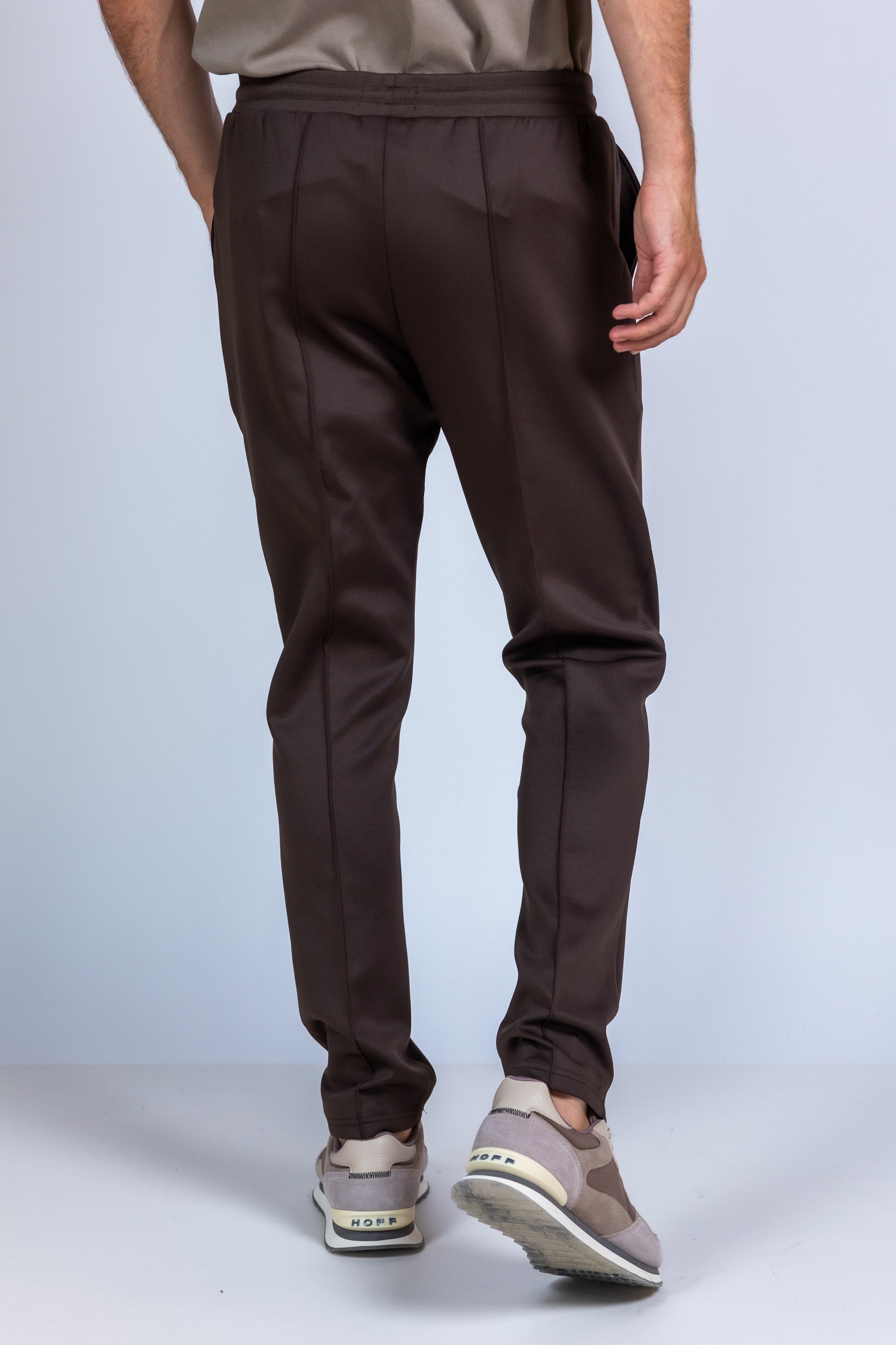 Broek met steekzakken - Bruin