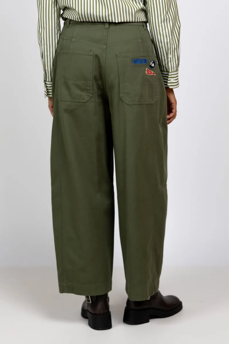 WEEKEND BY MAX MARA WEEKEND BY MAX MARA BACCA WEEKEND BY MAX MARA BACCA Pofbroek - Olijfgroen