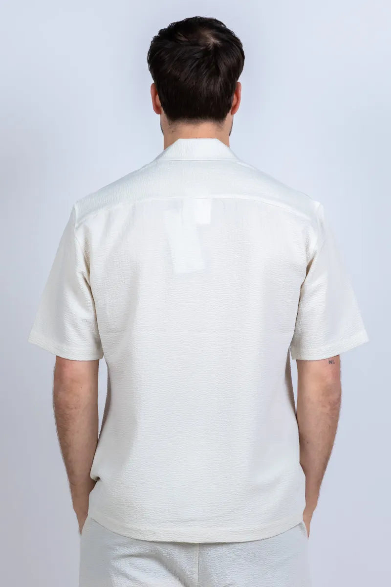 GENTI GENTI S4197-2001 Shirt met knopen - Ecru