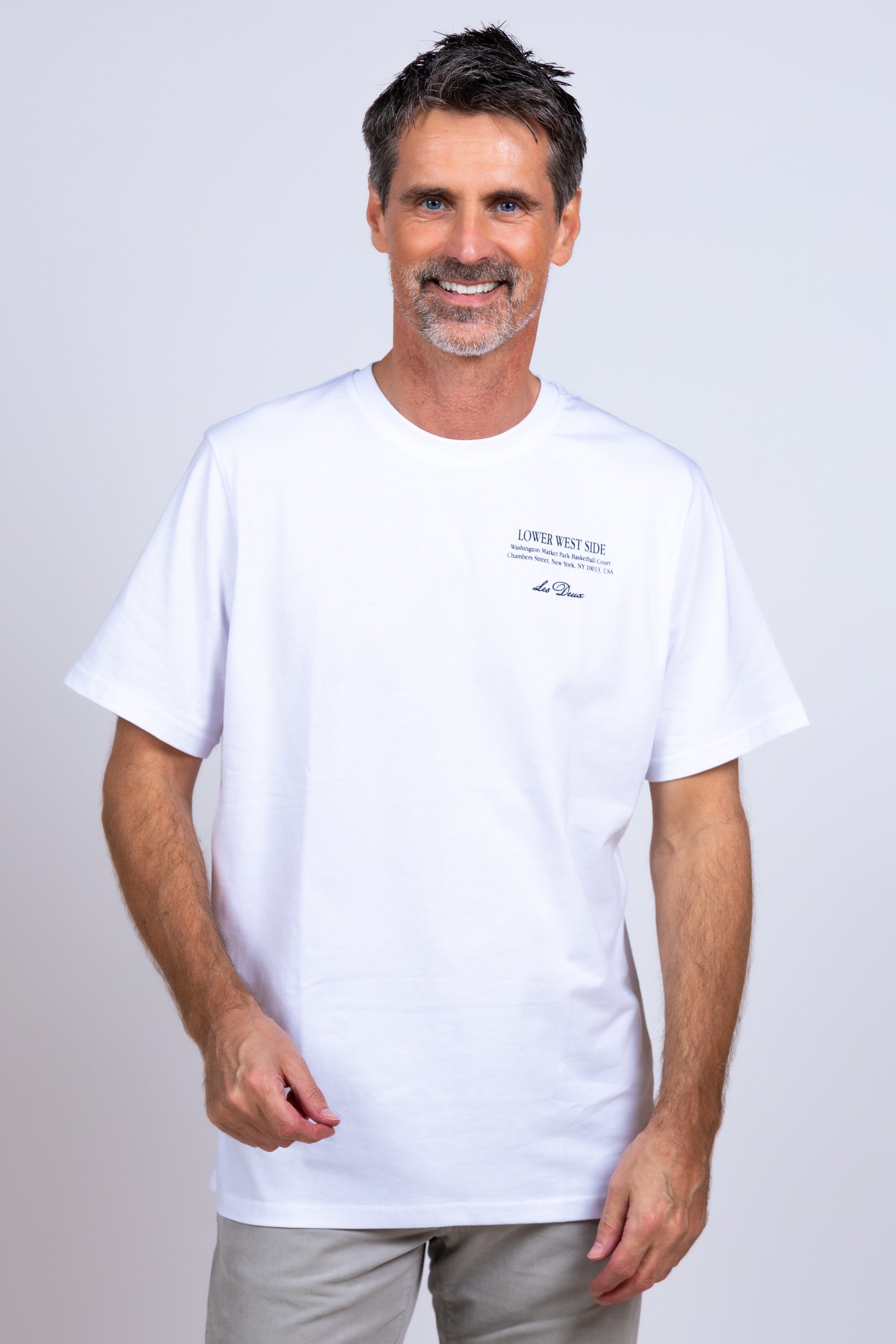 T-shirt met print - Wit