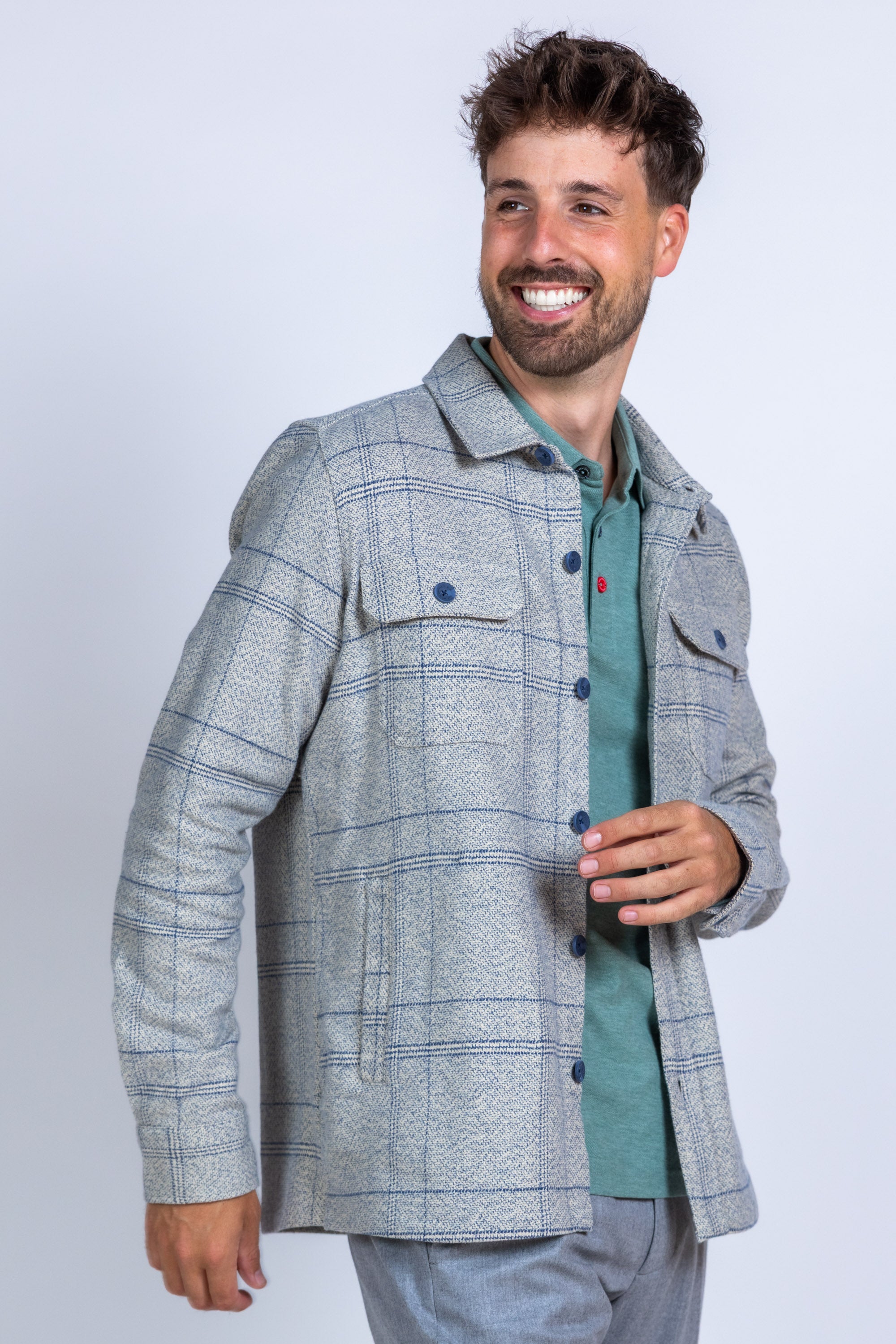 Shirt met ruitpatroon - Kit