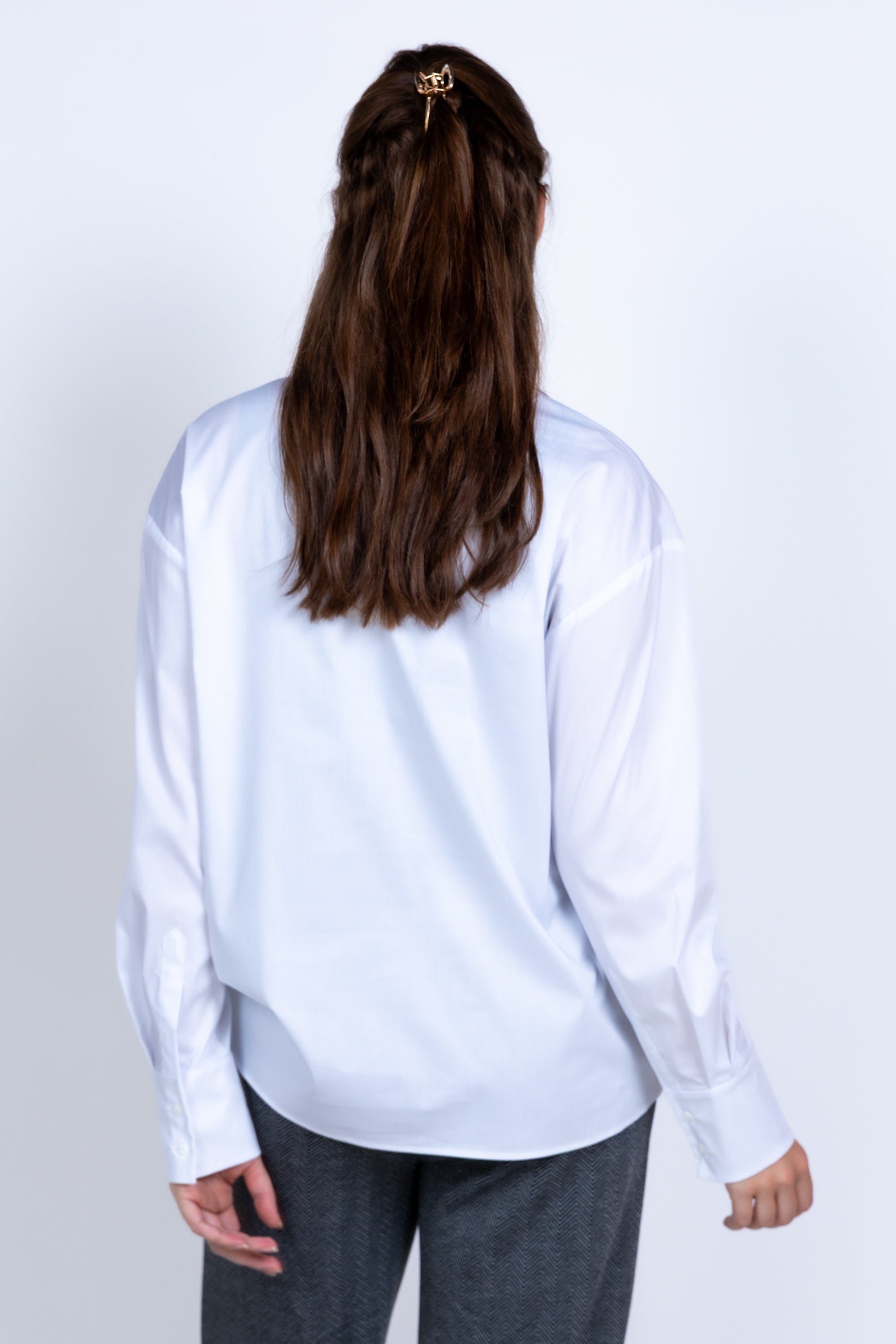 Blouse met knopen - Wit