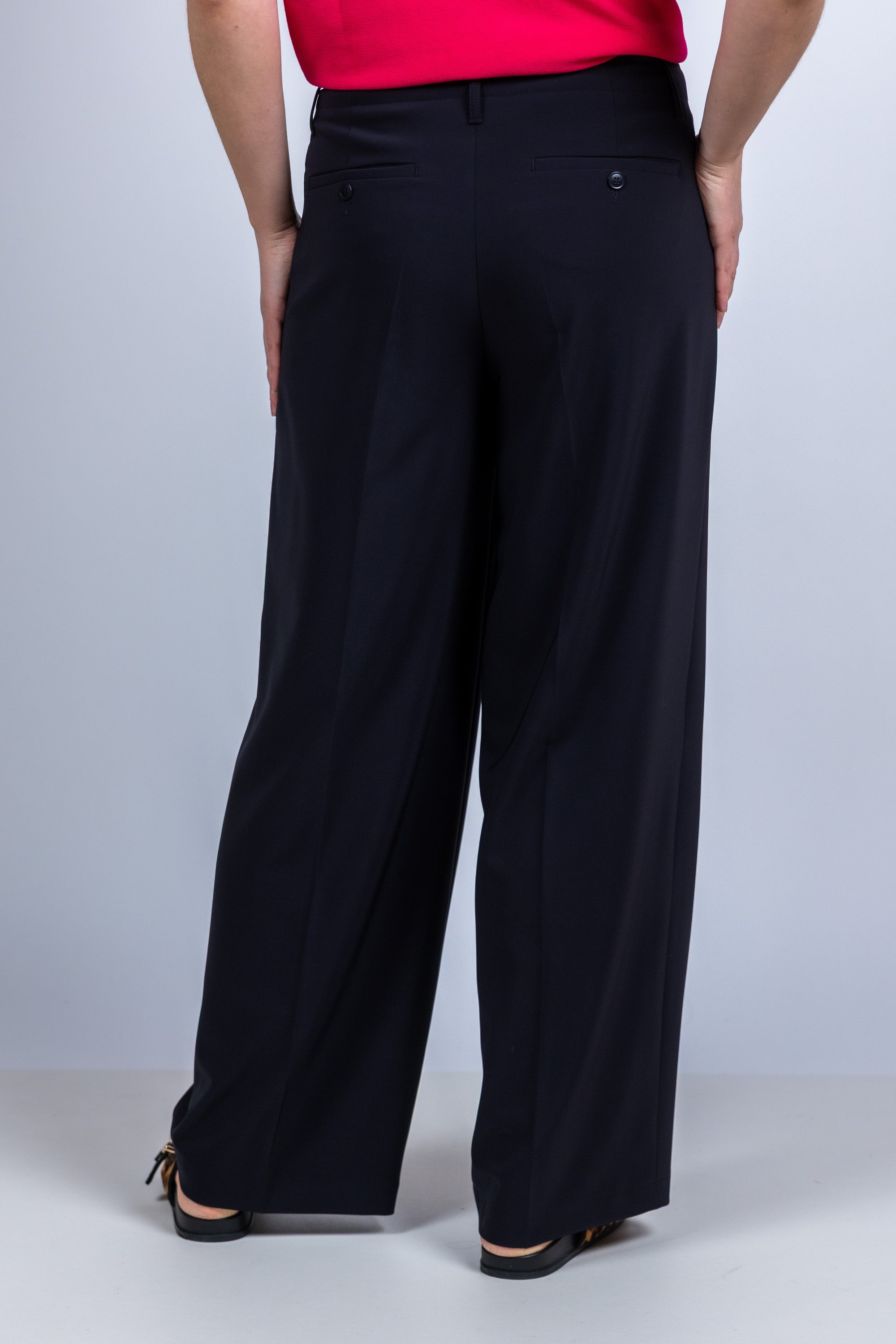 Wijde broek - Marine