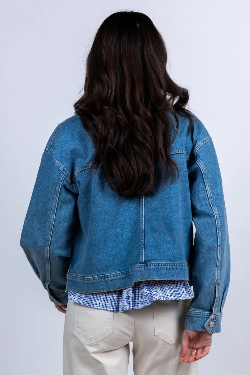 CPH MUSE CPH MUSE 207363 anouk Spijkerjasje - Licht jeans
