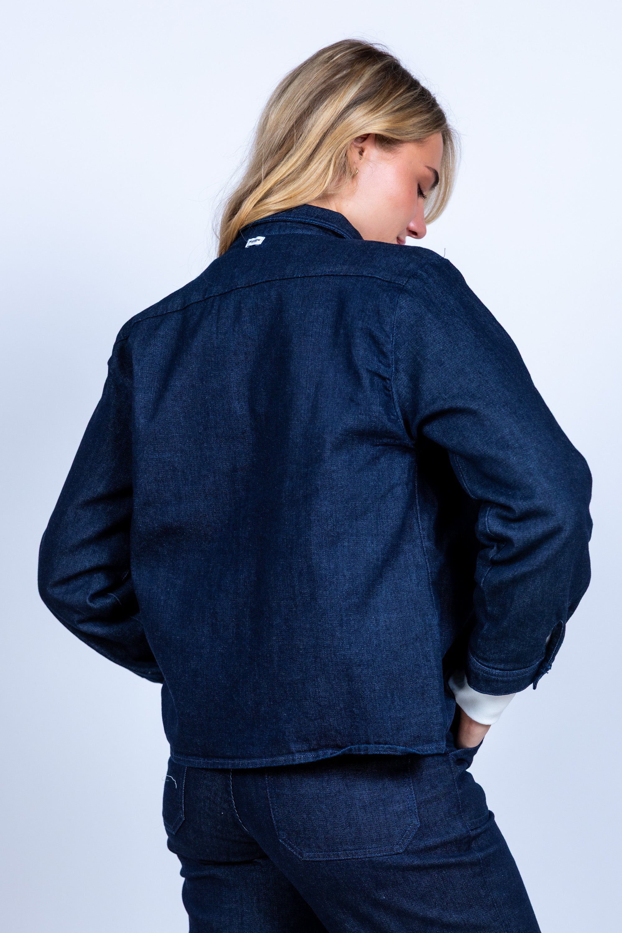Spijkerjasje met knopen - Jeans