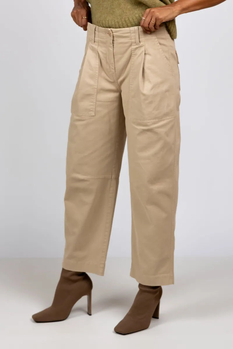 CAMBIO CAMBIO 7667-X229.01 CAMBIO 7667-X229.01 Broek met zakken - Zand