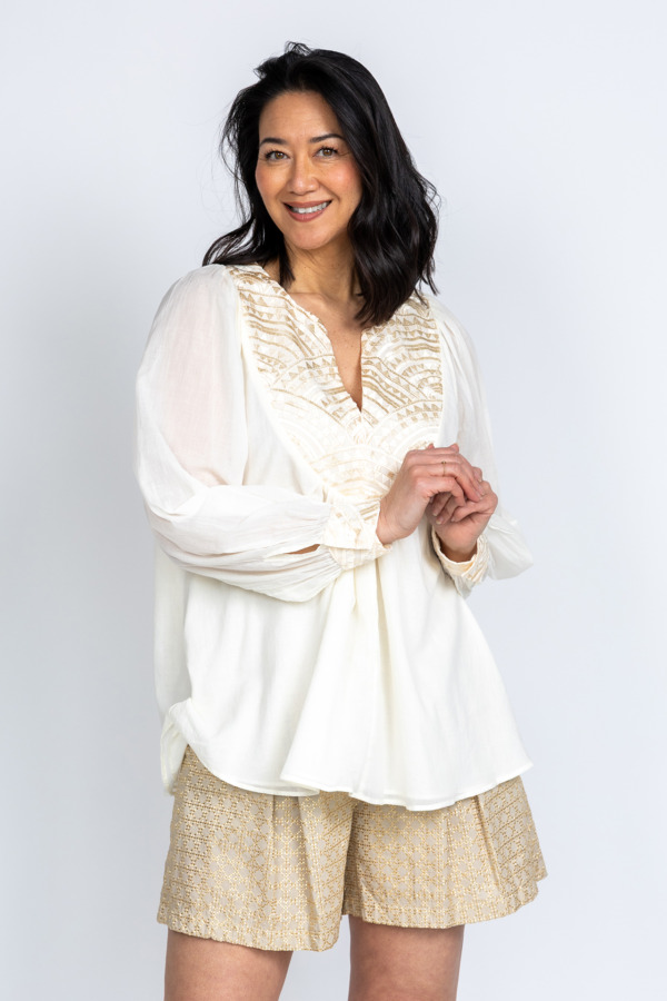 Greek Archaic Kori blouse