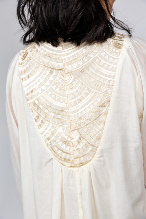 Greek Archaic Kori blouse - Afbeelding 4